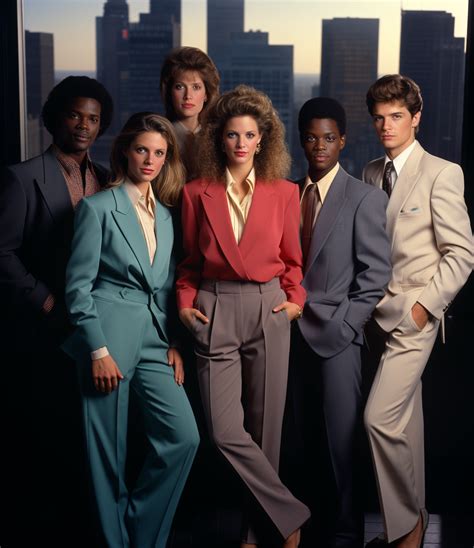 power dressing in the 80s